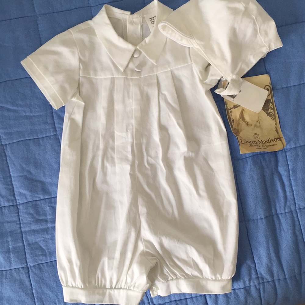 NWT Lauren Madison Christening 18m 20.5-23.5lbs